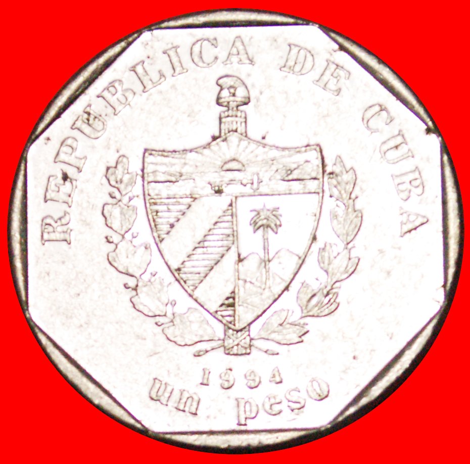  √ BRIDGE: CUBA ★ 1 CONVERTIBLE PESO 1994 MEDAL alignment ↑↑! LOW START ★ NO RESERVE!   