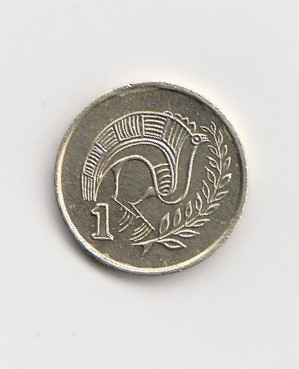 1 Sent Zypern 1992(K838)