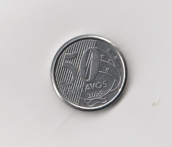  50 Centavos Brasilien 2005 (K839)   