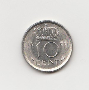  10 Cent Niederlande 1966 (K850)   
