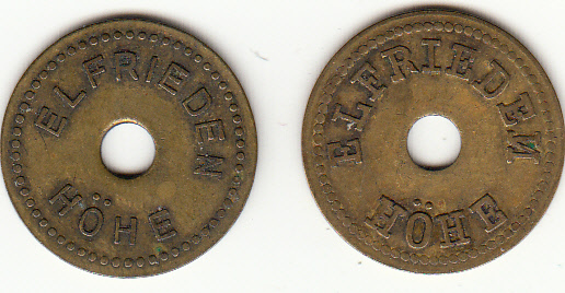 (BL05)Lot - Hagen - Westfalen, 2 Stück Marken - ELFRIEDEN HÖHE