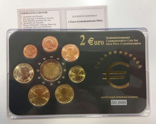  Luxemburg  Euro-Kursmünzensatz 2009  FM-Frankfurt  stempelglanz   