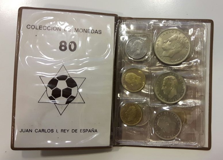  Spanien  Kursmünzensatz  Jahrgang: 1982  FM-Frankfurt   stempelglanz   