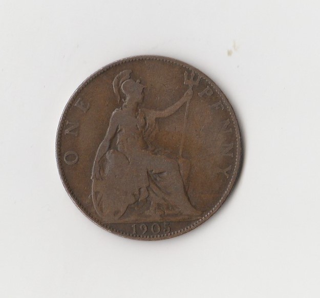  1 Penny Großbritannien 1905 (K858)   