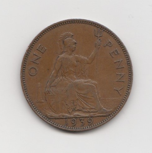 Großbritannien 1 Penny 1939 (K872)