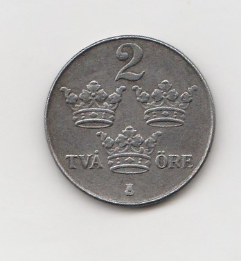  2 Öre Schweden 1950 (K880)   