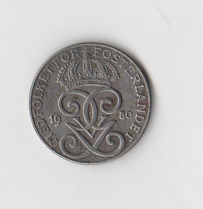  2 Öre Schweden 1950 (K880)   