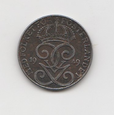  2 Öre Schweden 1949 (K881)   