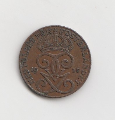  2 Öre Schweden 1915 (K889)   