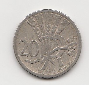 20 Haleru Tschechien 1924 (K891)