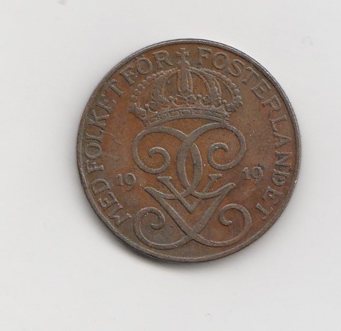  5 Öre Schweden 1919 (K894)   