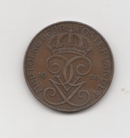  5 Öre Schweden 1920 (K895)   