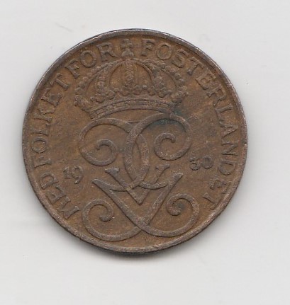  5 Öre Schweden 1930 (K898)   