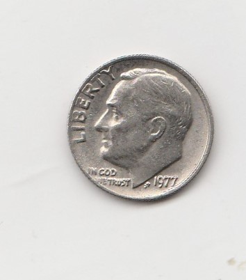  USA 1 Dime 1977  (K920)   