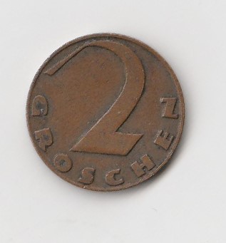  2 Groschen Österreich 1930 (K922)   