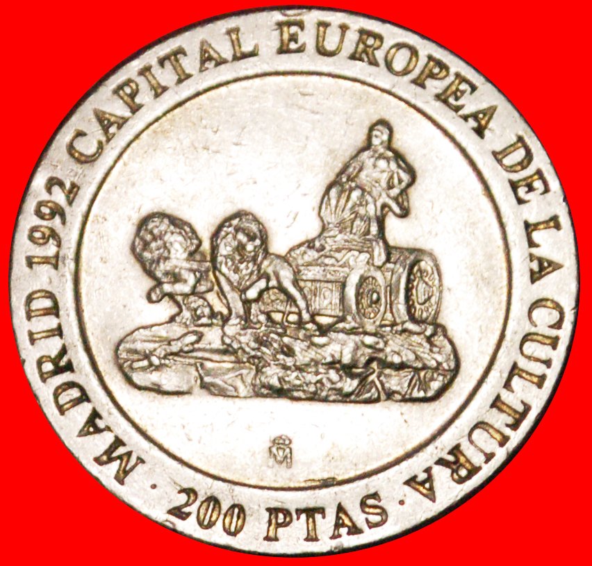√ FOUNTAIN 1992: SPAIN ★ 200 PESETAS 1991! LOW START ★ NO RESERVE!