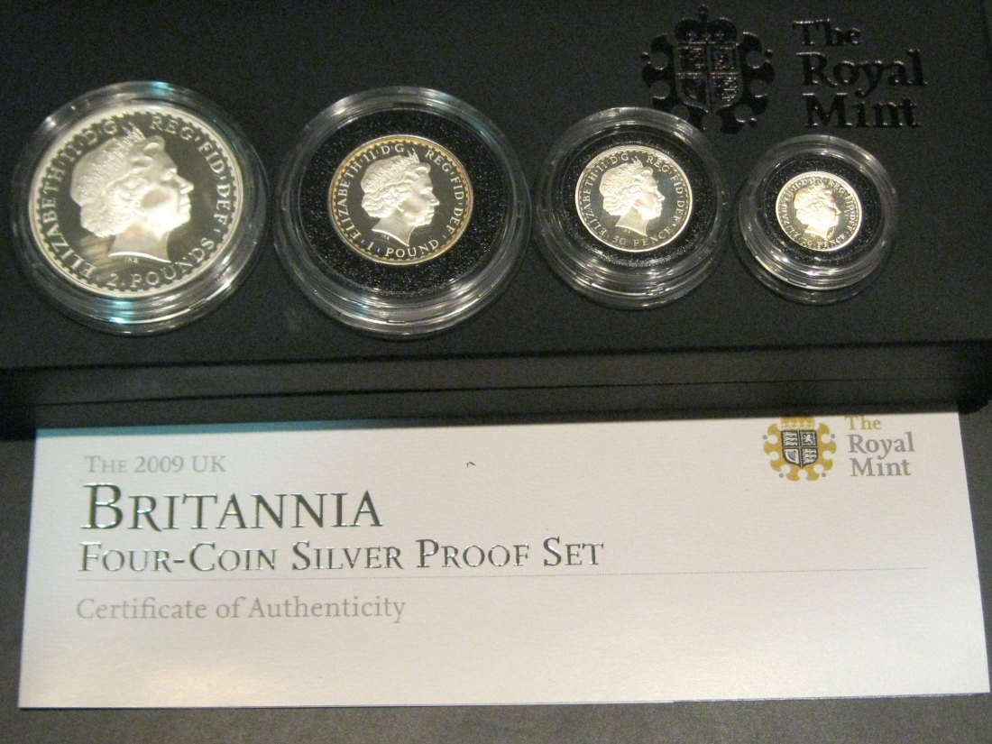  GREAT BRITAIN 2009 BRITANNIA PROOF SET.GRADE-PLEASE SEE PHOTOS.   