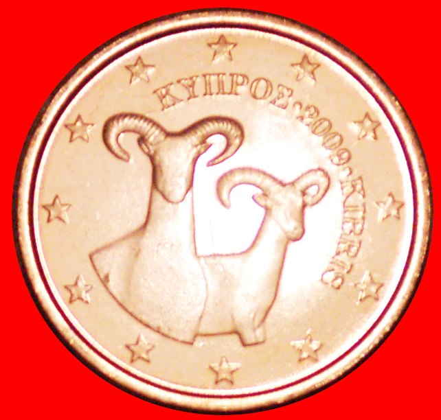  § FINLAND: CYPRUS ★ 2 CENTS 2009 UNC MINT LUSTER! LOW START ★ NO RESERVE!!!   