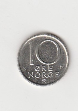  10 Ore Norwegen 1987 (I009)   