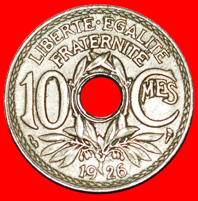  √ III REPUBLIC (1870-1940): FRANCE ★ 10 CENTIMES 1926! LOW START ★ NO RESERVE!   