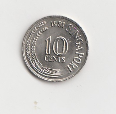  10 Cent Singapore 1981 (I041)   