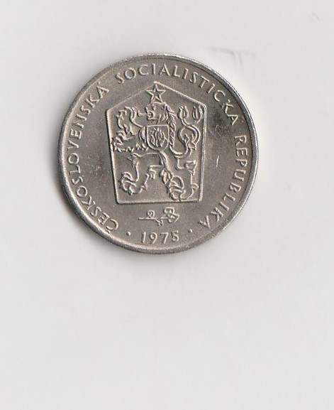  2 Kronen  Tschechoslowakei 1975 (I058)   