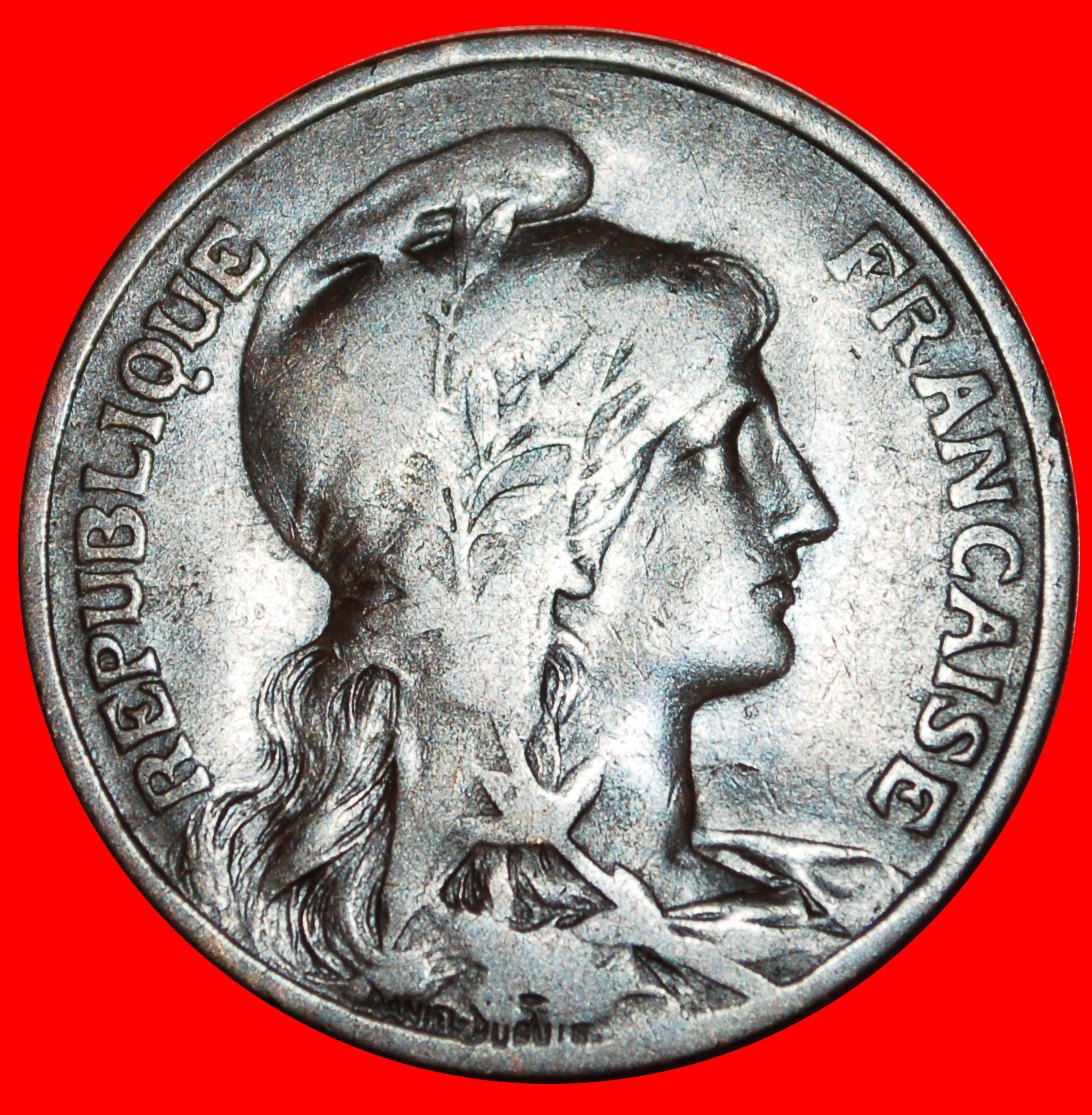 √ LIBERTY: FRANCE ★ 10 CENTIMES 1912! LOW START ★ NO RESERVE!!!