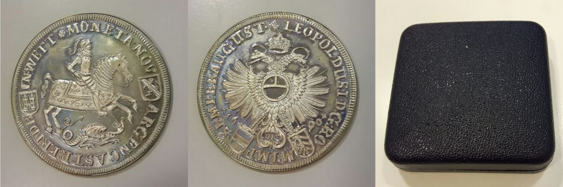  Friedberg Reichstahler von 1960  FM-Frankfurt  Feingewicht: 20,8g Silber   