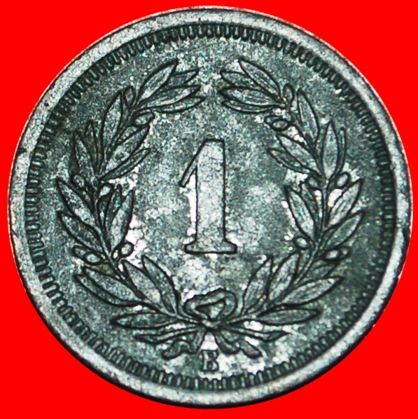  * HAT ON THE SHIELD: SWITZERLAND ★ 1 RAPPEN 1943B! WAR ISSUE (1939-1945)! LOW START ★ NO RESERVE!   