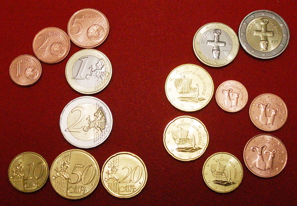  √ GREECE: CYPRUS ★ EURO SET 8 COINS 2016 SHIPS AND ANIMALS  UNC! UNCOMMON!   