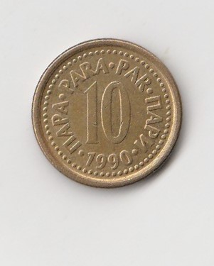  10 Para Jugoslawien 1990  (I090)   