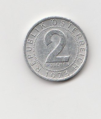  2 Groschen Österreich 1973 (I098)   