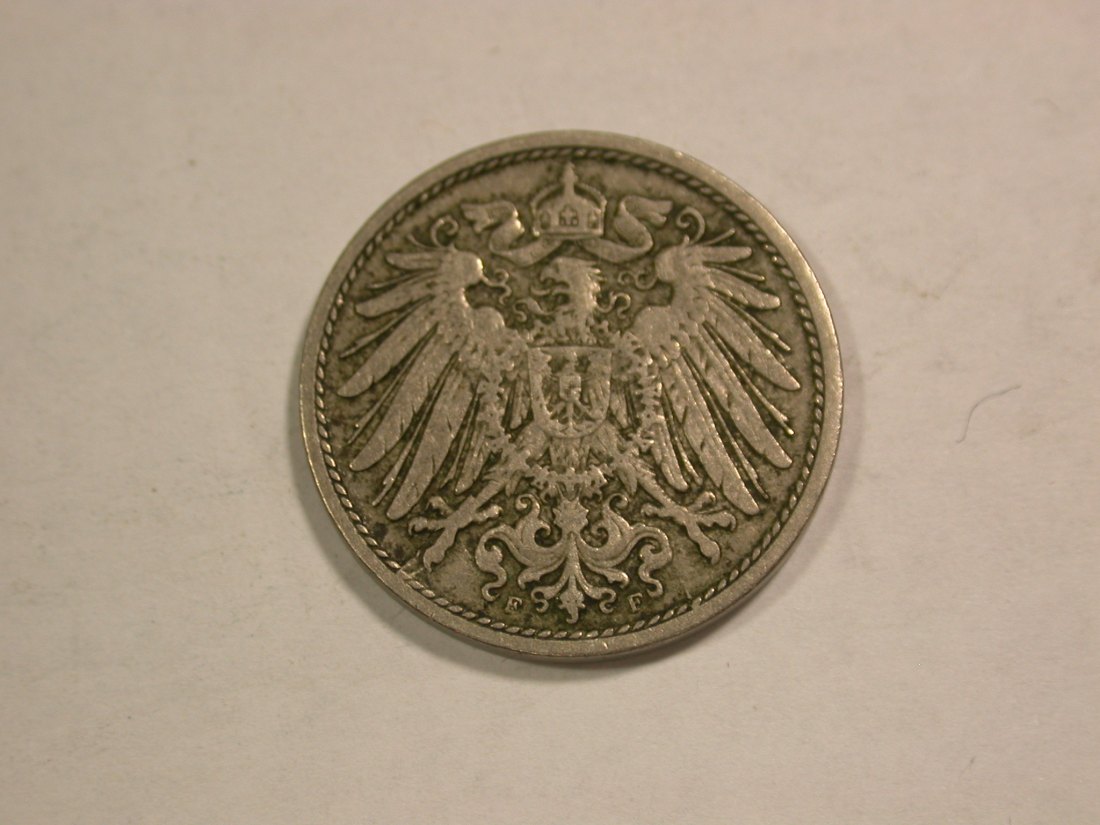  C01 KR 10 Pfennig 1903 F in ss Orginalbilder   