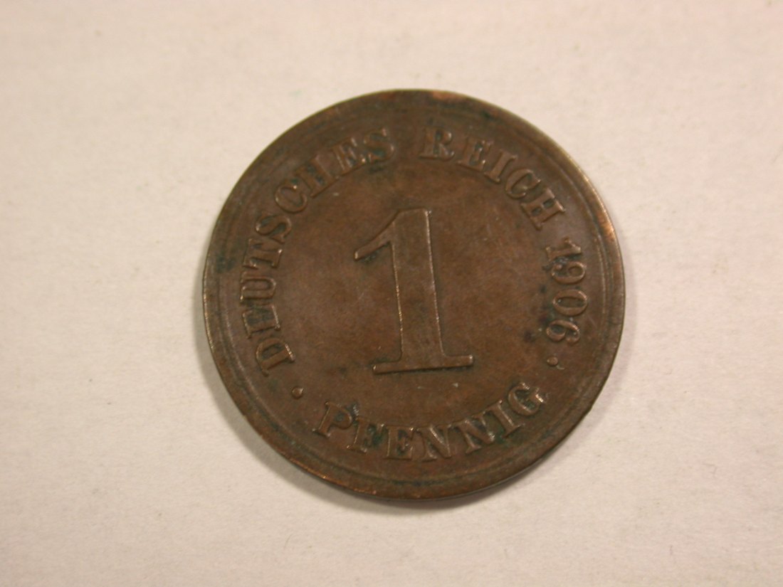 C02 KR 1 Pfennig 1902 E in ss Orginalbilder   