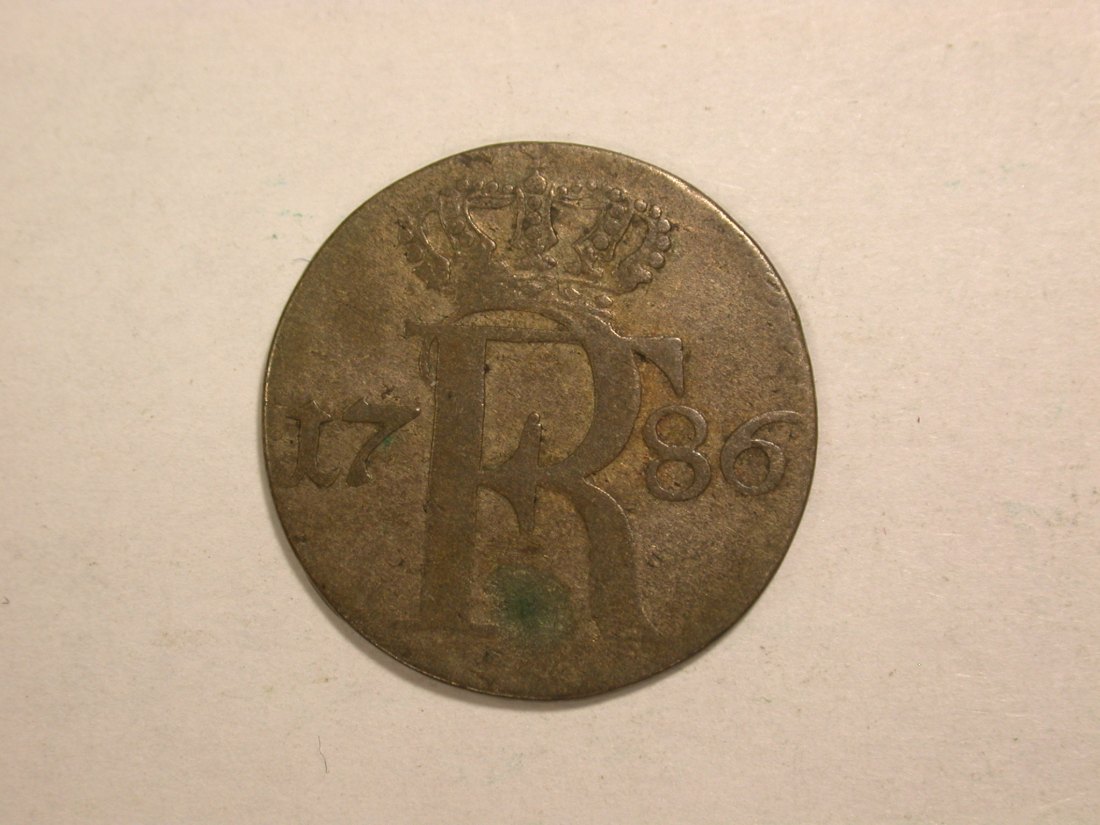  C02 Preussen  1/24 Taler  1786 in sehr schön    Orginalbilder   