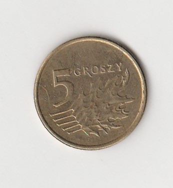  Polen 5 Groszy 2008  (I134)   