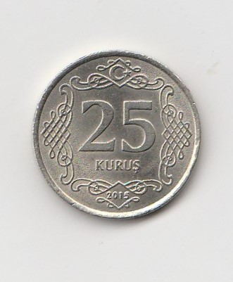  25 Kurus Türkei 2015 (I162)   