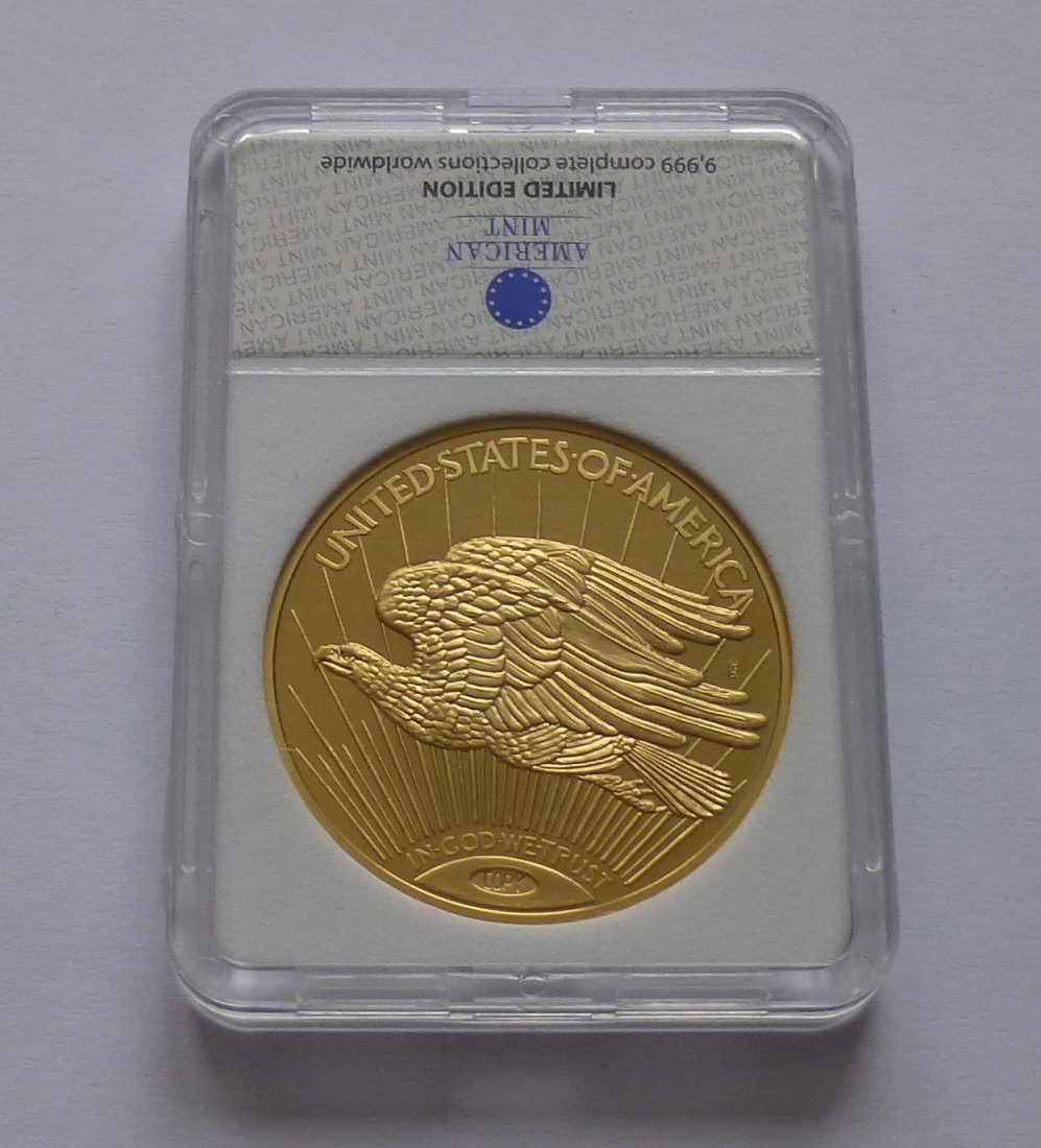  1933 Gold Double Eagle Replica   