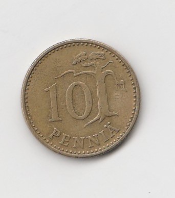  Finnland 10 Pennia 1963 (I169)   
