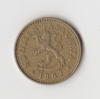  Finnland 10 Pennia 1963 (I169)   