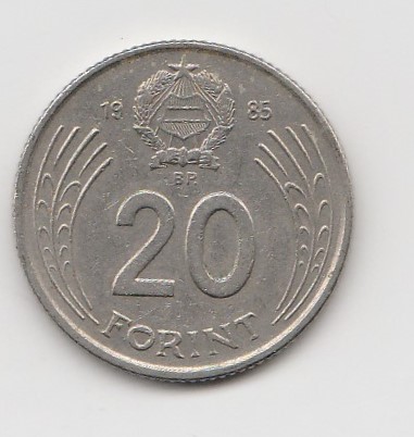  20 Forint Ungarn 1985 (I172)   