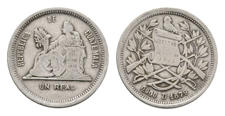  Guatemala, 1 Real, 1879   