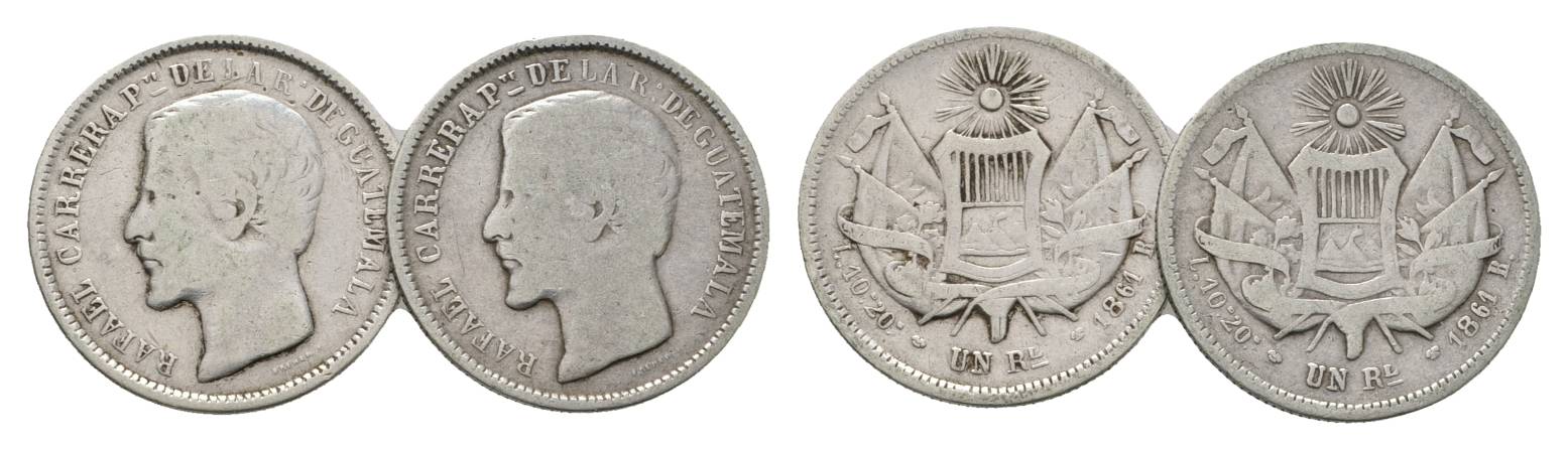  Guatemala, 1 Real 1861   