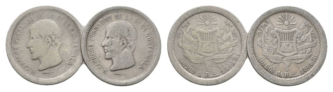  Guatemala, 1 Real 1866   