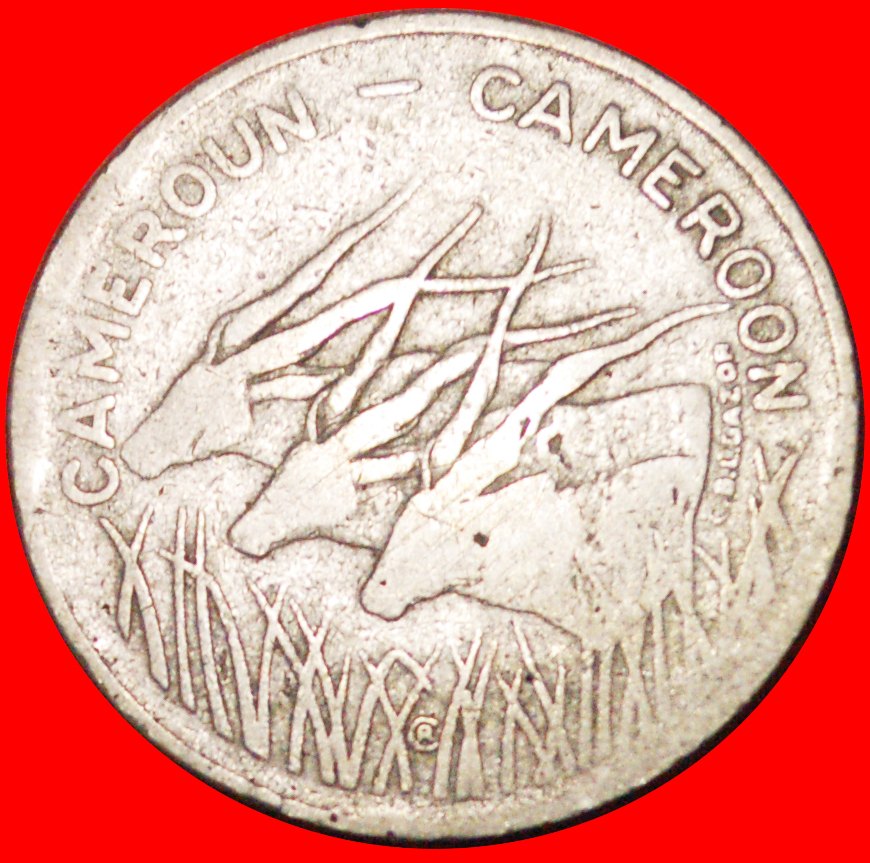  √ FRANCE: CAMEROON ★ 100 FRANCS 1975! LOW START ★ NO RESERVE!   