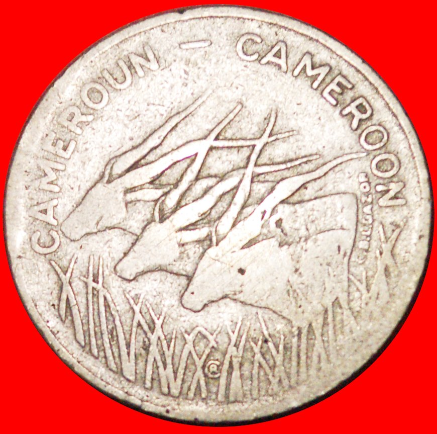  √ FRANCE: CAMEROON ★ 100 FRANCS 1975! LOW START ★ NO RESERVE!   