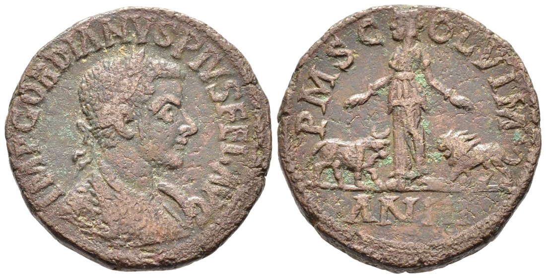 PEUS Moesien. Viminacium Gordianus III., 238-244 Sesterz 240/241 Sehr schön