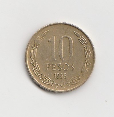  10 Pesos Chile  1995 (I213)   