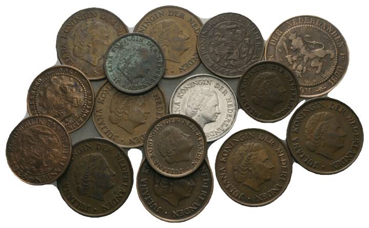  Niederlande, diverse Kleinmünzen   