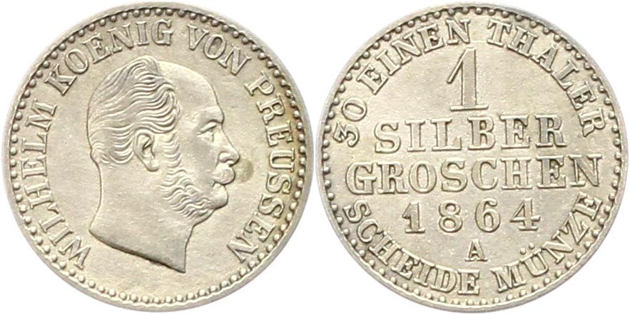  9561 Preussen 1 Silbergroschen 1864   